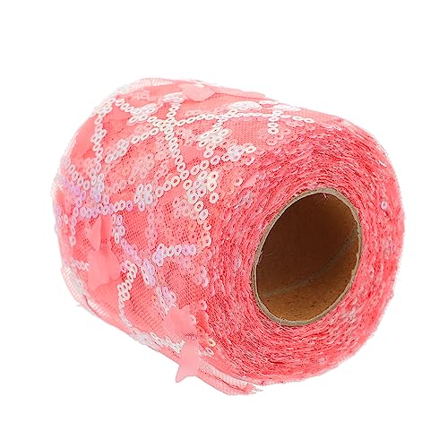 Angoily 1 Rolle Yards Dekorativer Spitzenstoff mit Pailletten für Diy Projekte Kleidung Accessoires und Mehr Angoily 1 Rolle Yards Dekorativer Spitzenstoff mit Pailletten für Diy Projekte Kleidung Accessoires und Mehr von Angoily