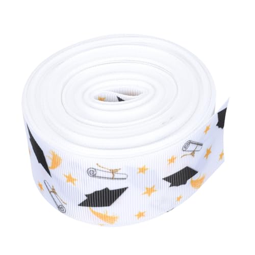 Angoily 1 Rolle Yards Dekoratives Geschenkband für Abschlussfeiern DIY Geschenkwickelband mit Feinen Mustern für Partys Feiertage und Zeremonien Angoily 1 Rolle Yards Dekoratives Geschenkband für Abschlussfeiern DIY Geschenkwickelband mit Feinen Mustern für Partys Feiertage und Zeremonien von Angoily