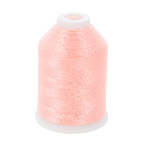 Angoily 1 Rolle leuchtendes Stickgarn Baumwollgarn häkeln Stickgarn zum Nähen Stich Faden zum Nähen Stickfaden Kleidung zum Nähen von Zahnseide Nähgarn selber machen Polyester Rosa von Angoily