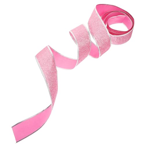 Angoily 1 Rolle rosa Band seidenband ribbon geschenksband weihnachtliche dekoration chee wickeln Schleife Geschenkbänder ein Verpackungsband verschleißfestes Geschenkband Stoff Angoily 1 Rolle rosa Band seidenband ribbon geschenksband weihnachtliche dekoration chee wickeln Schleife Geschenkbänder ein Verpackungsband verschleißfestes Geschenkband Stoff von Angoily