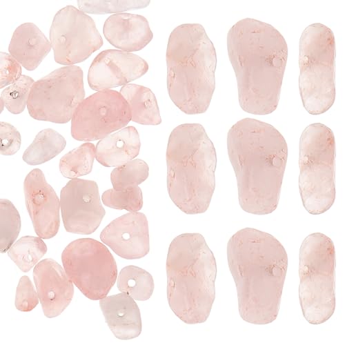 Angoily 1 Rosa Kristallkies Perlen Für Armbänder Und Halsketten Schmuckherstellung DIY Perlen Kristallperlen Zur Schmuckherstellung Schmuckherstellungsbedarf Perlen Charms von Angoily