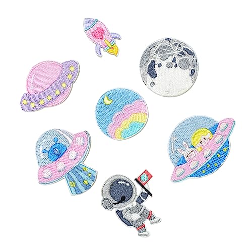 Angoily 1 Satz 8 Stück Patches Abschlussgeschenke Planet Thematisiert Aufkleber Party Dekorativ Kleidung Hochzeit Flecken Platz Dekorationen Für Diy-patch Rosa Polyester Angoily 1 Satz 8 Stück Patches Abschlussgeschenke Planet Thematisiert Aufkleber Party Dekorativ Kleidung Hochzeit Flecken Platz Dekorationen Für Diy-patch Rosa Polyester von Angoily
