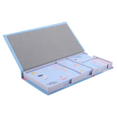 Angoily 1 Satz Adorable Haftnotizen Selbstklebende Memo Sticker im Blauen Design Praktische für Zuhause und Büro Beschriften und Erinnern Angoily 1 Satz Adorable Haftnotizen Selbstklebende Memo Sticker im Blauen Design Praktische für Zuhause und Büro Beschriften und Erinnern von Angoily