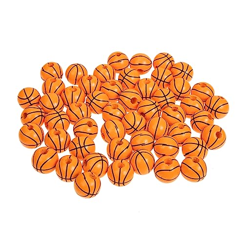 Angoily 1 Satz Basketball Holzperlen Runde Diy Perlen Für Schmuckherstellung Kreative Bastelideen Und Designs Geeignet Für Armbänder Und 50 Stück Angoily 1 Satz Basketball Holzperlen Runde Diy Perlen Für Schmuckherstellung Kreative Bastelideen Und Designs Geeignet Für Armbänder Und 50 Stück von Angoily