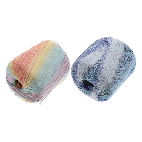 Angoily 1 Satz Baumwollgarn Für Diy Handarbeiten Weich Und Langlebig Zum Stricken Von Schals Decken Und Accessoires Für Erwachsene 2 Stück Angoily 1 Satz Baumwollgarn Für Diy Handarbeiten Weich Und Langlebig Zum Stricken Von Schals Decken Und Accessoires Für Erwachsene 2 Stück von Angoily