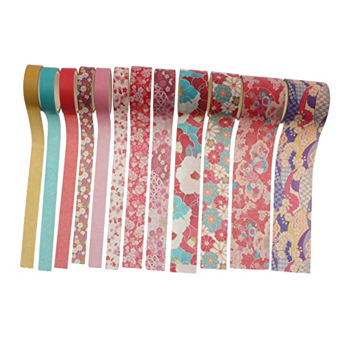 Angoily 1 Satz Blütenmuster Washi Tapes Umweltfreundliches Klebeband Für Scrapbooking Basteln Und Diy Projekte Für Kreative Und Erwachsene 12rollen Angoily 1 Satz Blütenmuster Washi Tapes Umweltfreundliches Klebeband Für Scrapbooking Basteln Und Diy Projekte Für Kreative Und Erwachsene 12rollen von Angoily
