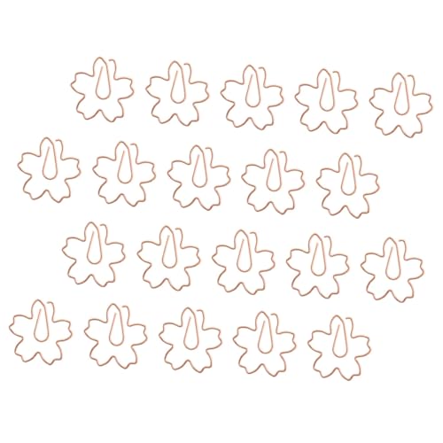 Angoily 1 Satz Blumenförmige Lesezeichen Clips Elegante Büroklammern Aus Für Fotos Notizen Karten Für Scrapbooks Und Bürobedarf 20 Stück Angoily 1 Satz Blumenförmige Lesezeichen Clips Elegante Büroklammern Aus Für Fotos Notizen Karten Für Scrapbooks Und Bürobedarf 20 Stück von Angoily