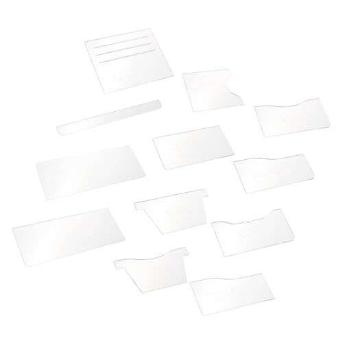 Angoily 1 Satz Brieftaschen Vorlage für Diy Lederhandwerk Schablone für Präzise Geldbörsenherstellung Langlebig und Wiederverwendbar für Profis und Anfänger Angoily 1 Satz Brieftaschen Vorlage für Diy Lederhandwerk Schablone für Präzise Geldbörsenherstellung Langlebig und Wiederverwendbar für Profis und Anfänger von Angoily