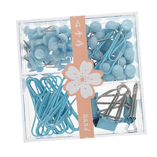 Angoily 1 Satz Büroklammern Set Kreative Büro und Zeichennadeln Teiliges Set für Notizen Kalender Scrapbooking Dekoration von Dokumenten und Grußkarten Angoily 1 Satz Büroklammern Set Kreative Büro und Zeichennadeln Teiliges Set für Notizen Kalender Scrapbooking Dekoration von Dokumenten und Grußkarten von Angoily