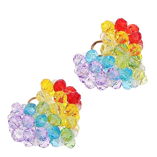 Angoily 1 Satz Bunte Glasperlen Für Diy Schmuckherstellung Vielseitige Perlen Für Armbänder Ohrringe Und Haarschmuck Für Bastelprojekte Und 2 Stück Angoily 1 Satz Bunte Glasperlen Für Diy Schmuckherstellung Vielseitige Perlen Für Armbänder Ohrringe Und Haarschmuck Für Bastelprojekte Und 2 Stück von Angoily