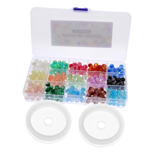 Angoily 1 Satz DIY Bastelperlen Glasperlen für Armband und Schmuckherstellung mit Schnur Projekte und Bastelarbeiten Angoily 1 Satz DIY Bastelperlen Glasperlen für Armband und Schmuckherstellung mit Schnur Projekte und Bastelarbeiten von Angoily