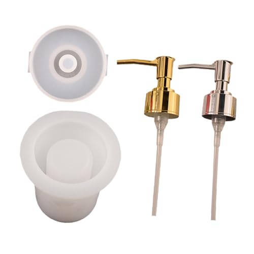 Angoily 1 Satz DIY Silikon Gießform für Runde Flaschen Wiederverwendbare und Leicht zu Reinigende Silikonformen für Epoxidharz Projekte und Bastelarbeiten mit Sprühköpfen Angoily 1 Satz DIY Silikon Gießform für Runde Flaschen Wiederverwendbare und Leicht zu Reinigende Silikonformen für Epoxidharz Projekte und Bastelarbeiten mit Sprühköpfen von Angoily