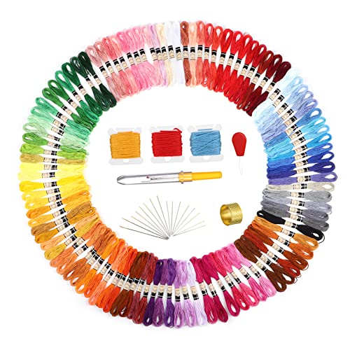 Angoily 1 Satz DIY Stickerei Handarbeiten Sticknadeln zum Handnähen Stickgarn Nähfaden -Kit kreuzen Stich Hochzeit Nähzubehör Nähwerkzeuge für zu Hause Strickwerkzeug Faden ist Polyester Angoily 1 Satz DIY Stickerei Handarbeiten Sticknadeln zum Handnähen Stickgarn Nähfaden -Kit kreuzen Stich Hochzeit Nähzubehör Nähwerkzeuge für zu Hause Strickwerkzeug Faden ist Polyester von Angoily
