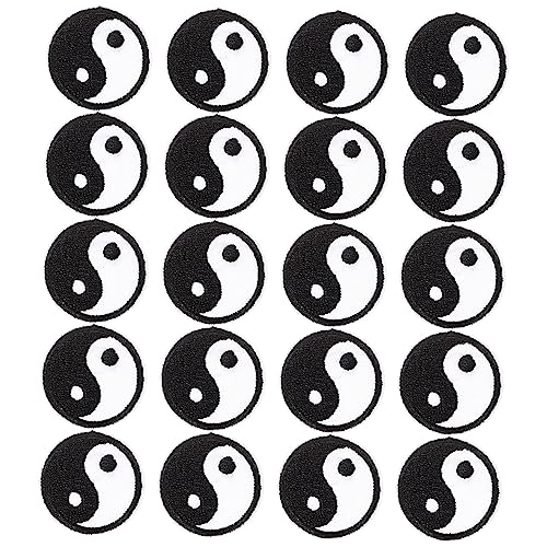 Angoily 1 Satz Decorative Chinese Style Embroidery Patches Verschleißfeste Aufnäher Für Kleidung Taschen Hüte Und Mehr Für Diy Dekoration Und Reparatur 20 Stück von Angoily