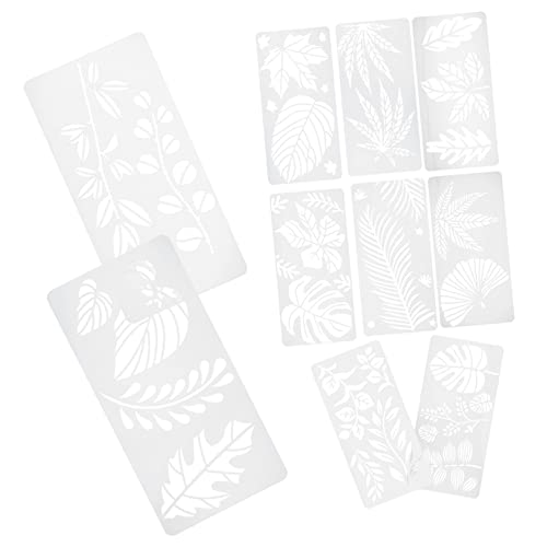 Angoily 1 Satz Dekorative Pflanzen Schablonen Diy Malvorlagen Für Wiederverwendbare Schablonen Für Kreative Bastelprojekte Und Wanddekoration 10 Blatt Angoily 1 Satz Dekorative Pflanzen Schablonen Diy Malvorlagen Für Wiederverwendbare Schablonen Für Kreative Bastelprojekte Und Wanddekoration 10 Blatt von Angoily