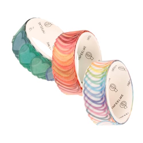 Angoily 1 Satz Dekoratives Washi Tape Japanisches Klebeband Für Diy Scrapbooking Tagebuch Und Bastelprojekte Gestaltung Für Karten Und Fotoalben 3rollen Angoily 1 Satz Dekoratives Washi Tape Japanisches Klebeband Für Diy Scrapbooking Tagebuch Und Bastelprojekte Gestaltung Für Karten Und Fotoalben 3rollen von Angoily