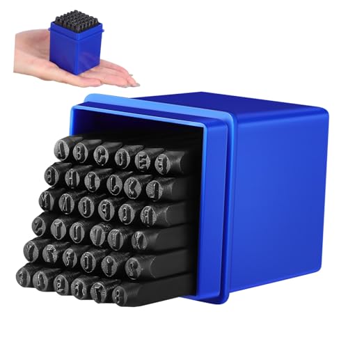 Angoily 1 Satz Digitales Set Stempel Prägen Nummern-metallstempel Zahlenstanzer Aus Stahl Metallstanzer Für Schmuck Nummernstempel Aus Stahl Kohlenstoffstahl Black von Angoily