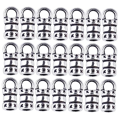 Angoily 1 Satz Diy Armbandverschluss Legierung Hochwertige Verbindungsglieder Für Schmuckherstellung Mit Lederbändern Geeignet Für Armbänder Und Mehr Antik Silber Innenloch 100 Stück Angoily 1 Satz Diy Armbandverschluss Legierung Hochwertige Verbindungsglieder Für Schmuckherstellung Mit Lederbändern Geeignet Für Armbänder Und Mehr Antik Silber Innenloch 100 Stück von Angoily