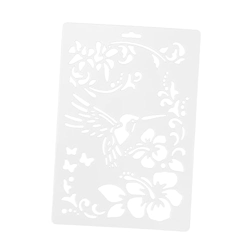 Angoily 1 Satz Diy Schablonen Mit Hummingbird Und Muster Malvorlagen Robustem Für Erwachsene Für Zeichnen Scrapbooking Und Wandgestaltung 3 Stück Angoily 1 Satz Diy Schablonen Mit Hummingbird Und Muster Malvorlagen Robustem Für Erwachsene Für Zeichnen Scrapbooking Und Wandgestaltung 3 Stück von Angoily