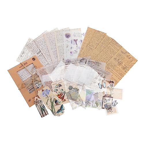 Angoily 1 Satz Diy Scrapbook Aufkleber Vintage Hand Account Papier Material für Gestaltung für Scrapbooking Fotoalben Karten und Diy Projekte mit Einzigartigen Designs Angoily 1 Satz Diy Scrapbook Aufkleber Vintage Hand Account Papier Material für Gestaltung für Scrapbooking Fotoalben Karten und Diy Projekte mit Einzigartigen Designs von Angoily