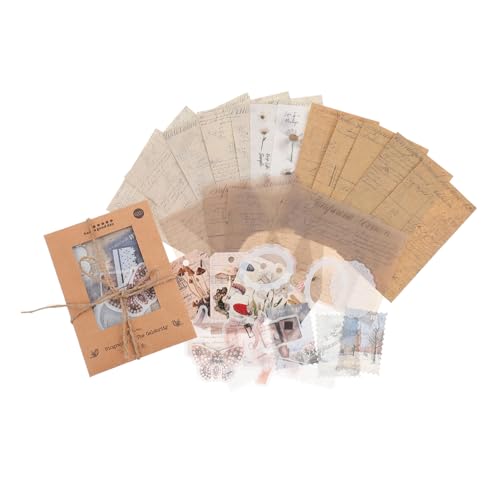 Angoily 1 Satz Diy Scrapbook Hintergrundpapier mit Dekorativen Aufklebern Langlebigen Materialien für Fotoalben Journaling und Bastelprojekte für Verschiedene Oberflächen Angoily 1 Satz Diy Scrapbook Hintergrundpapier mit Dekorativen Aufklebern Langlebigen Materialien für Fotoalben Journaling und Bastelprojekte für Verschiedene Oberflächen von Angoily