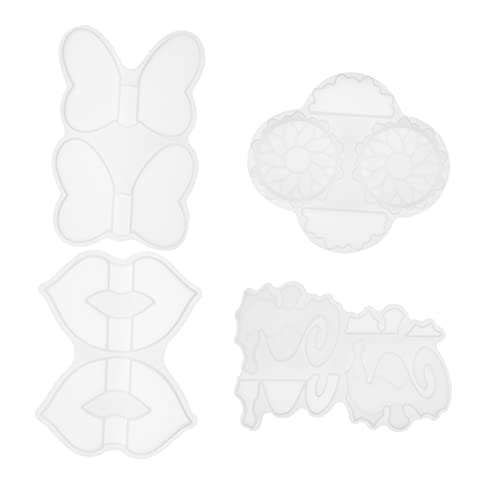 Angoily 1 Satz Diy Silikonformen Für Dekorationen Teiliges Wiederverwendbar Und Einfach Zu Reinigen Für Bastelprojekte Und Epoxidharz 4 Stück Angoily 1 Satz Diy Silikonformen Für Dekorationen Teiliges Wiederverwendbar Und Einfach Zu Reinigen Für Bastelprojekte Und Epoxidharz 4 Stück von Angoily