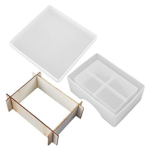 Angoily 1 Satz Diy Spiegelform für Handgemachte Untersetzer Box und Rahmen für Bastelprojekte Leicht zu Trennen Reinigen für Epoxidharz Arbeiten Angoily 1 Satz Diy Spiegelform für Handgemachte Untersetzer Box und Rahmen für Bastelprojekte Leicht zu Trennen Reinigen für Epoxidharz Arbeiten von Angoily