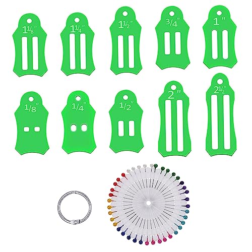 Angoily 1 Satz Diy Stoff Verpackungsband Maker Schrägband Werkzeug für Quilting Näharbeiten für Handarbeiten und Projekte von Angoily