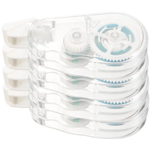 Angoily 1 Satz Doppelseitiges Klebeband Rollenkleber Für Basteln Leichte Haltbare Klebetapes Für Diy Planer Und Scrapbooking Für Projekte 4 Stück von Angoily