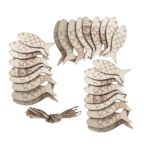Angoily 1 Satz Fischschmuck Aus Holz Küstendekor Tiere Hängende Verzierung Fischausschnitte Zur Dekoration Dekorationen Leerer Fischausschnitt Farbe Ozeandekor Geschnitzt Beige Hanfseil Angoily 1 Satz Fischschmuck Aus Holz Küstendekor Tiere Hängende Verzierung Fischausschnitte Zur Dekoration Dekorationen Leerer Fischausschnitt Farbe Ozeandekor Geschnitzt Beige Hanfseil von Angoily