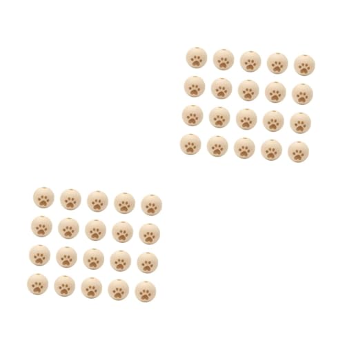 Angoily 1 Satz Fußabdruck Holzperlen Große Löcher Diy Schmuckzubehör Für Armbänder Fußkettchen Handgefertigte Holzperlen Natürlichem Material Für Kreative Bastelprojekte 20 Stück Angoily 1 Satz Fußabdruck Holzperlen Große Löcher Diy Schmuckzubehör Für Armbänder Fußkettchen Handgefertigte Holzperlen Natürlichem Material Für Kreative Bastelprojekte 20 Stück von Angoily