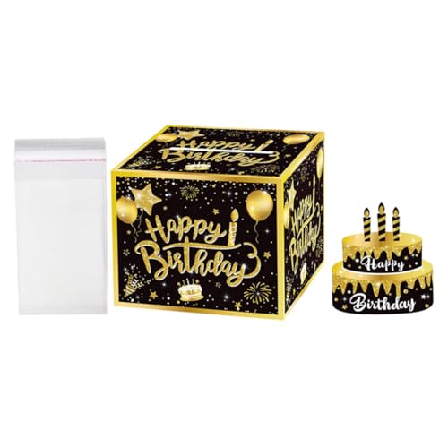 Angoily 1 Satz -Geschenkbox Bausatz Kasse Fröhlich Geburtstage Gegenwärtig süß Geldbeutel herausziehen Geburtstagsgeld herausziehen Geld-Ausziehset Partyzubehör Papier Angoily 1 Satz -Geschenkbox Bausatz Kasse Fröhlich Geburtstage Gegenwärtig süß Geldbeutel herausziehen Geburtstagsgeld herausziehen Geld-Ausziehset Partyzubehör Papier von Angoily