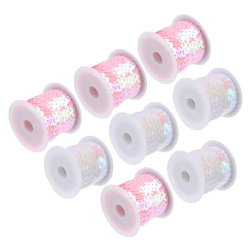 Angoily 1 Satz Glitzerband Diy Zubehör Für Kleidung Handgemachte Pailletten Bordüre Für Projekte Teiliges Verschiedenen Farben 10 Rollen Angoily 1 Satz Glitzerband Diy Zubehör Für Kleidung Handgemachte Pailletten Bordüre Für Projekte Teiliges Verschiedenen Farben 10 Rollen von Angoily