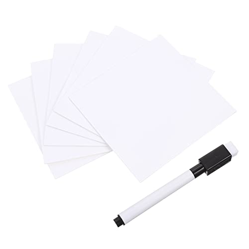 Angoily 1 Satz Haftnotizen Wiederverwendbare Selbstklebende Notizzettel Abwischbare Memo Aufkleber für Whiteboard Einfach zu Entfernen Haftnotizen Whiteboard Stift Angoily 1 Satz Haftnotizen Wiederverwendbare Selbstklebende Notizzettel Abwischbare Memo Aufkleber für Whiteboard Einfach zu Entfernen Haftnotizen Whiteboard Stift von Angoily