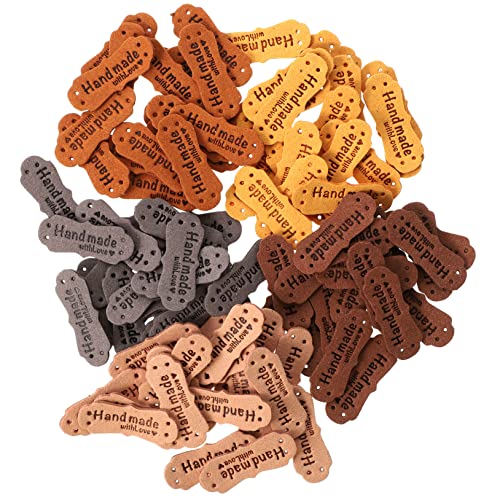 Angoily 1 Satz Handgefertigte Lederetiketten Diy Kleidung Labels Mit Löchern Farblich Sortiert Hautfarbe Und Hochwertige Langlebige Nähaccessoires Für Projekte 100 Stück Angoily 1 Satz Handgefertigte Lederetiketten Diy Kleidung Labels Mit Löchern Farblich Sortiert Hautfarbe Und Hochwertige Langlebige Nähaccessoires Für Projekte 100 Stück von Angoily