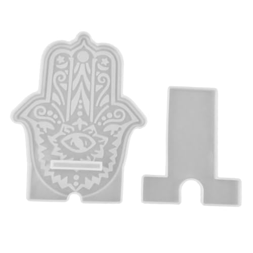 Angoily 1 Satz Handyhalter Silikonform Epoxidharz Gießform für DIY Handyständer für Gestaltung mit Verzierungen Einfach zu Reinigen Entformen Teiliges für Designs Angoily 1 Satz Handyhalter Silikonform Epoxidharz Gießform für DIY Handyständer für Gestaltung mit Verzierungen Einfach zu Reinigen Entformen Teiliges für Designs von Angoily