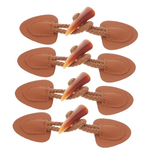 Angoily 1 Satz Harzknöpfe Kleidung Knebelknopf Knöpfe Für Strickjacken Knöpfe Kleidung Nähen Damen Horn Braun Knebelknopf Mantelknopf Aufnäher Knebelverschluss Baumwollseil 4 Paare Angoily 1 Satz Harzknöpfe Kleidung Knebelknopf Knöpfe Für Strickjacken Knöpfe Kleidung Nähen Damen Horn Braun Knebelknopf Mantelknopf Aufnäher Knebelverschluss Baumwollseil 4 Paare von Angoily