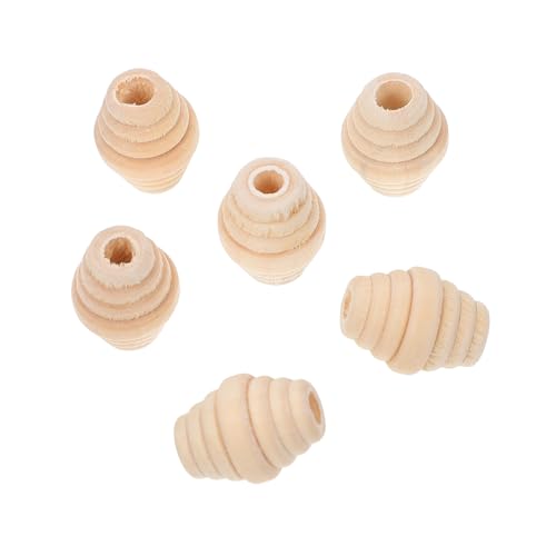 Angoily 1 Satz Holzperlen Diy Bastelset Runde Holzkugeln Für Schmuckherstellung Dekorative Perlen Für Kreative Projekte Und Heimdekoration 50 Stück Angoily 1 Satz Holzperlen Diy Bastelset Runde Holzkugeln Für Schmuckherstellung Dekorative Perlen Für Kreative Projekte Und Heimdekoration 50 Stück von Angoily