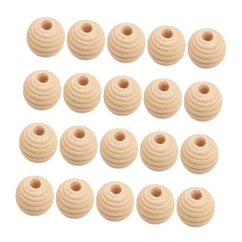 Angoily 1 Satz Holzperlen Diy Schmuckzubehör Runde Holzperlen Für Armbänder Und Bastelprojekte Natürliche Unbehandelte Für Bastelideen 50 Stück Angoily 1 Satz Holzperlen Diy Schmuckzubehör Runde Holzperlen Für Armbänder Und Bastelprojekte Natürliche Unbehandelte Für Bastelideen 50 Stück von Angoily