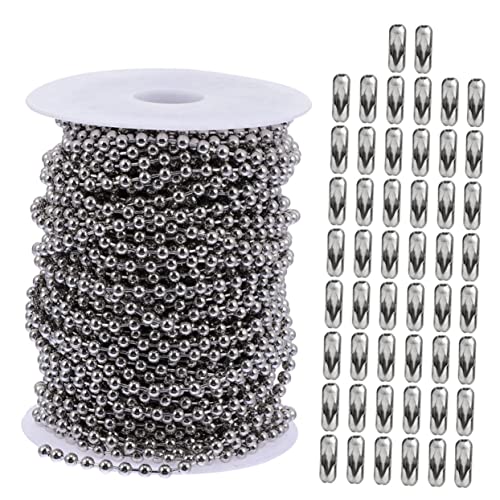 Angoily 1 Satz Kettenverlängerung mit Clips Lange Kugelkette für Deckenventilatoren Lichtanlagen DIY Schmuckherstellung und Mehr Höhenverstellbare und Langlebige Lösung Angoily 1 Satz Kettenverlängerung mit Clips Lange Kugelkette für Deckenventilatoren Lichtanlagen DIY Schmuckherstellung und Mehr Höhenverstellbare und Langlebige Lösung von Angoily