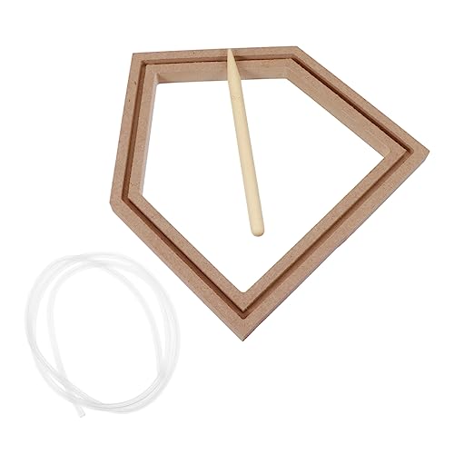 Angoily 1 Satz Kreativer Stickrahmen Holz für Kreuzstich Verstellbarer Diy Stickständer für Handarbeiten Kinderfreundlich und Langlebig für Wand und Hochzeitsdekoration Angoily 1 Satz Kreativer Stickrahmen Holz für Kreuzstich Verstellbarer Diy Stickständer für Handarbeiten Kinderfreundlich und Langlebig für Wand und Hochzeitsdekoration von Angoily