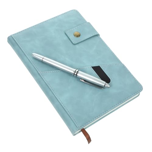 Angoily 1 Satz Kreatives Notizbuch Stilvolles und Notepad für Tägliches Schreiben Ideenlisten und Skizzen Büroangestellte und Lehrer Mit Hochwertigem Cover und Metallstift Angoily 1 Satz Kreatives Notizbuch Stilvolles und Notepad für Tägliches Schreiben Ideenlisten und Skizzen Büroangestellte und Lehrer Mit Hochwertigem Cover und Metallstift von Angoily