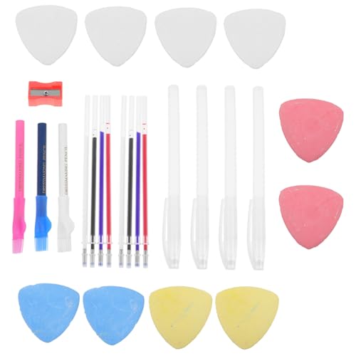 Angoily 1 Satz Kreide -set Stoffstift Stoffmarker Nähen Nähmarker Nähmarkierstift Professionelle Schneiderkreide Schneide Weiße Kreide Für Stoff Kleidungskreide Für Stoff Eisen von Angoily