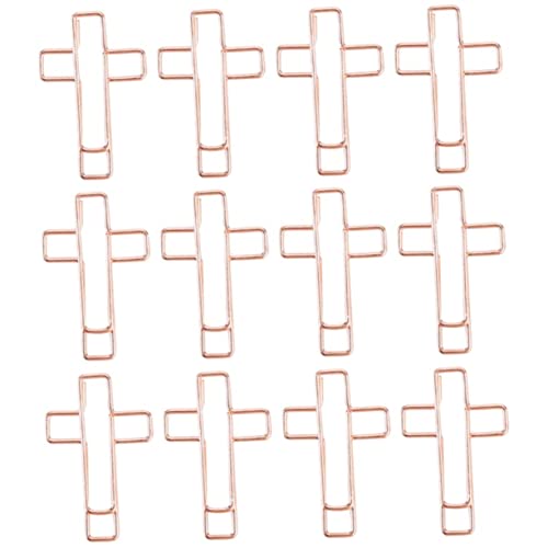 Angoily 1 Satz Kreuzclip Kreuzen Kreuz Büroklammern Kreuzbüroklammern Für Die Bibel Geformt Bibel Büroklammern Bibelstudienzubehör Bibelclips Lesezeichen Metall Golden 12 Stück Angoily 1 Satz Kreuzclip Kreuzen Kreuz Büroklammern Kreuzbüroklammern Für Die Bibel Geformt Bibel Büroklammern Bibelstudienzubehör Bibelclips Lesezeichen Metall Golden 12 Stück von Angoily