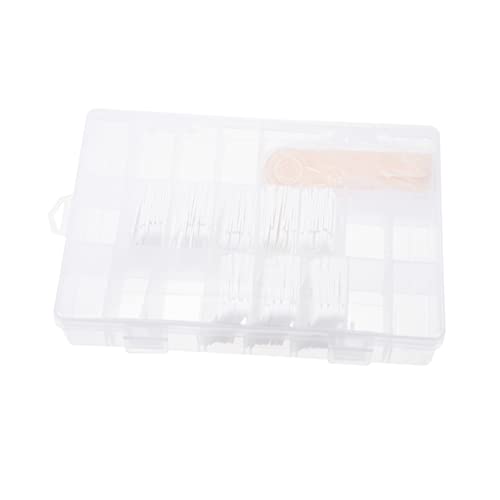 Angoily 1 Satz Kreuzstich Garn Organizer Set Fächer Aufbewahrungsbox mit Winder Spulen und Weißen Aufklebern für Sauberes Sticken und Kreative Projekte Angoily 1 Satz Kreuzstich Garn Organizer Set Fächer Aufbewahrungsbox mit Winder Spulen und Weißen Aufklebern für Sauberes Sticken und Kreative Projekte von Angoily