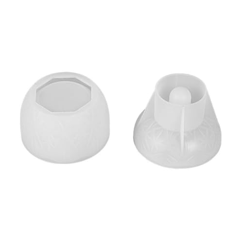 Angoily 1 Satz Kristall Epoxidharz Gießform Silikonform für Diy Tischdeko Aufbewahrungsbox Kreative Handwerksform für Bastelfreunde Hochwertige Silikonform für Designs von Angoily