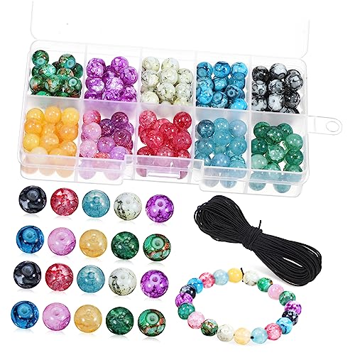 Angoily 1 Satz Kristallperlen Mit Elastischem Seil Diy Bastelset Für Armbänder Und Vielseitige Schmuckperlen Für Bastelprojekte 200 Stück Angoily 1 Satz Kristallperlen Mit Elastischem Seil Diy Bastelset Für Armbänder Und Vielseitige Schmuckperlen Für Bastelprojekte 200 Stück von Angoily