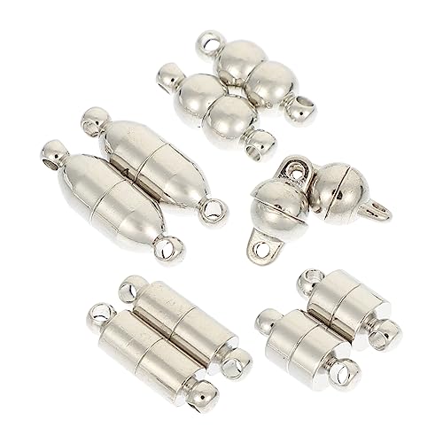 Angoily 1 Satz Magnetische Schmuckverbinder Magnetverschlüsse Für Armbänder Für Diy Und Reparaturen Langlebig Und Hochwertigem Legierungsmaterial Gefertigt 5 Paare Angoily 1 Satz Magnetische Schmuckverbinder Magnetverschlüsse Für Armbänder Für Diy Und Reparaturen Langlebig Und Hochwertigem Legierungsmaterial Gefertigt 5 Paare von Angoily