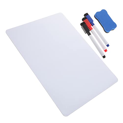 Angoily 1 Satz Magnetisches Notizbrett für Kühlschrank Whiteboard Wiederverwendbar mit Stift und Radiergummi für Büro Zuhause und Schule Leicht zu Transportieren für von Angoily