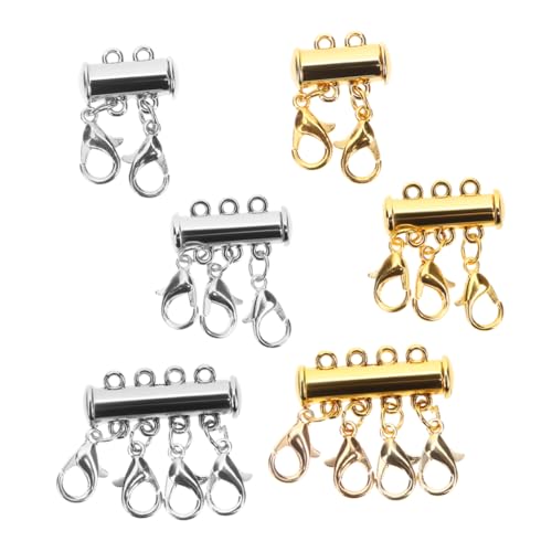 Angoily 1 Satz Magnetverschluss Für Teiliges Hochwertigem Und Magneten Zum Verlängern Von Schmuck Für Armbänder Und Diy Schmuckprojekte 6 Stück Angoily 1 Satz Magnetverschluss Für Teiliges Hochwertigem Und Magneten Zum Verlängern Von Schmuck Für Armbänder Und Diy Schmuckprojekte 6 Stück von Angoily